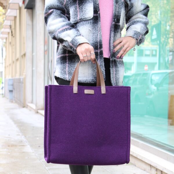 Shopper Fendi in lana