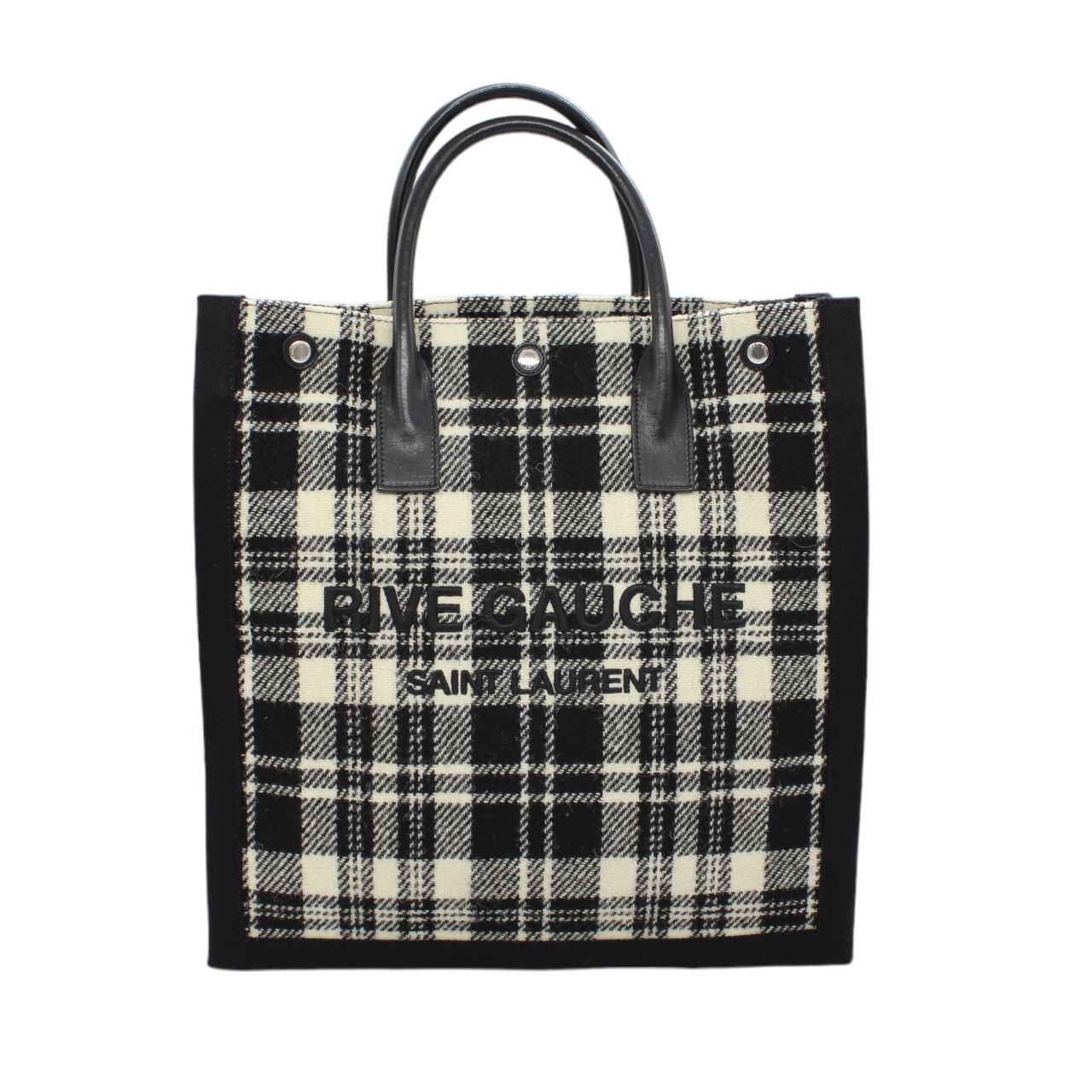 Borsa Saint Laurent Rive Gauche in lana thumb