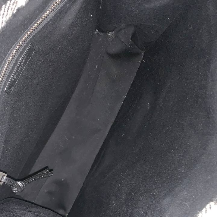 Borsa Saint Laurent Rive Gauche in lana thumb