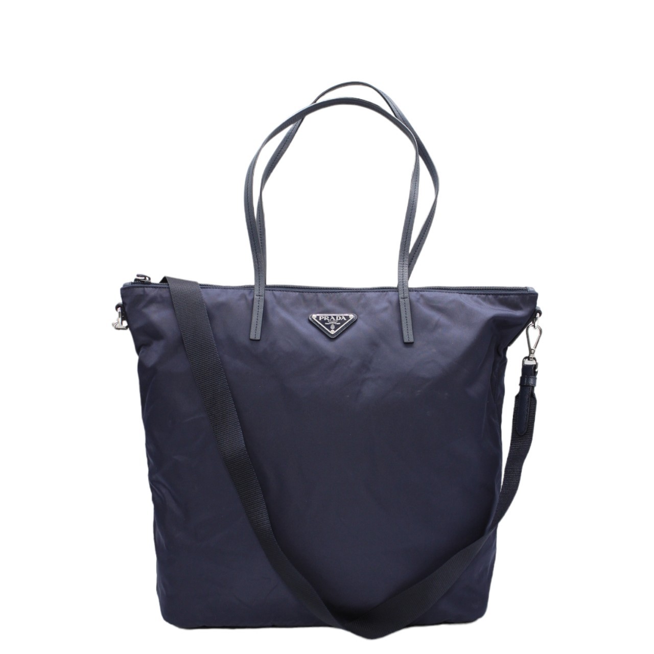 Borsa Prada in tela vela con tracolla thumb