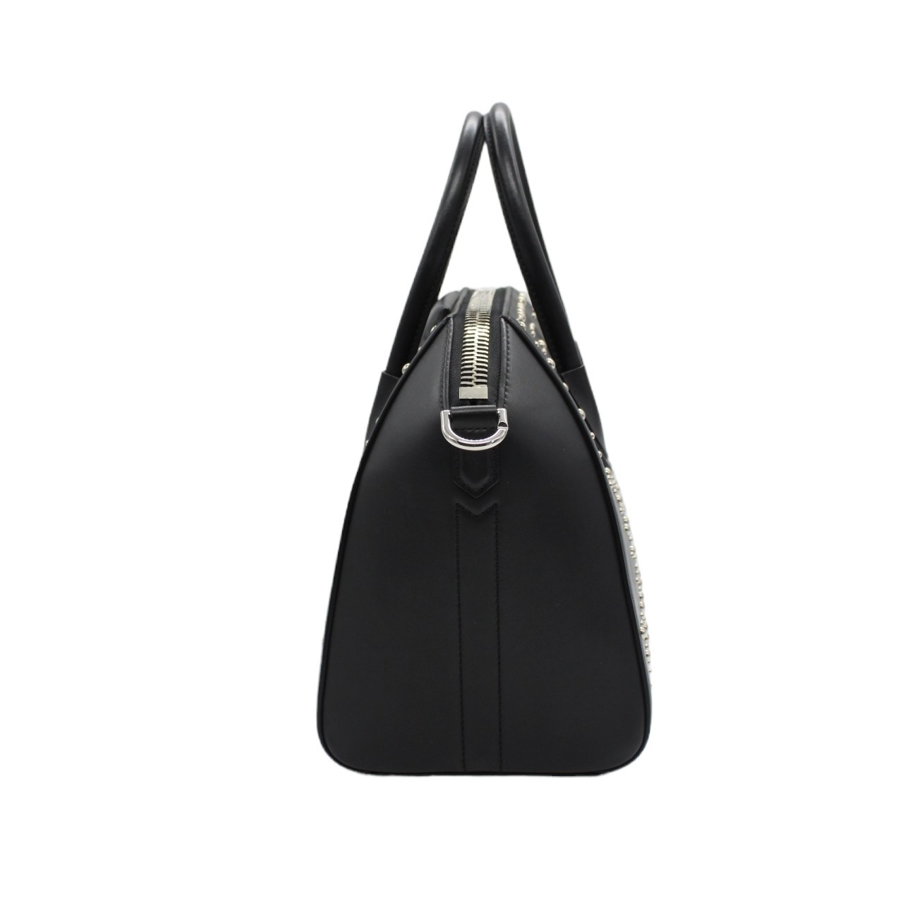 Borsa Givenghy Antigona in pelle liscia nera con borchie thumb