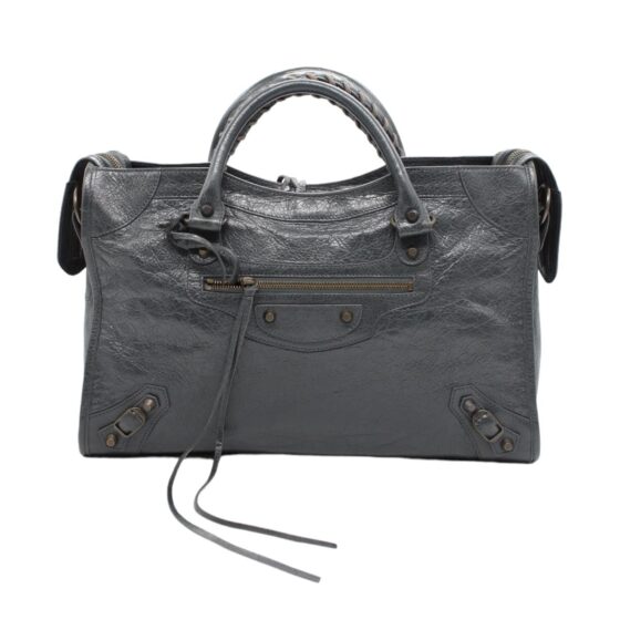 Borsa balenciaga city gris tarmak