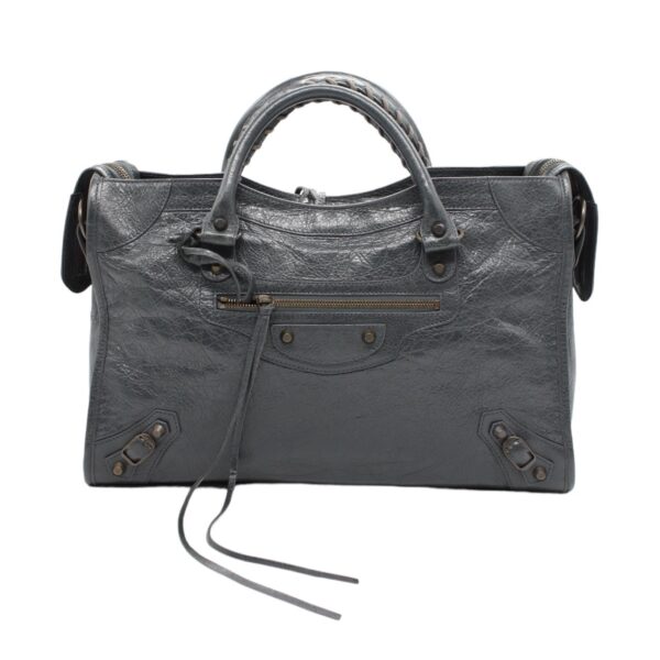 Borsa balenciaga city gris tarmak