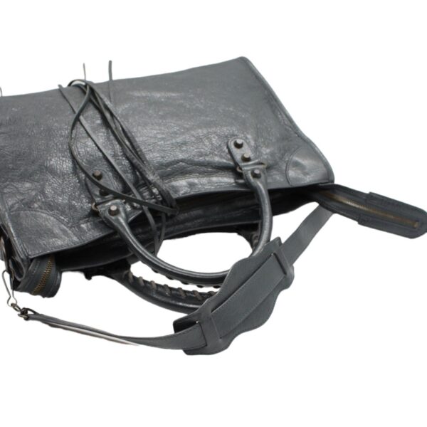 Borsa balenciaga city gris tarmak