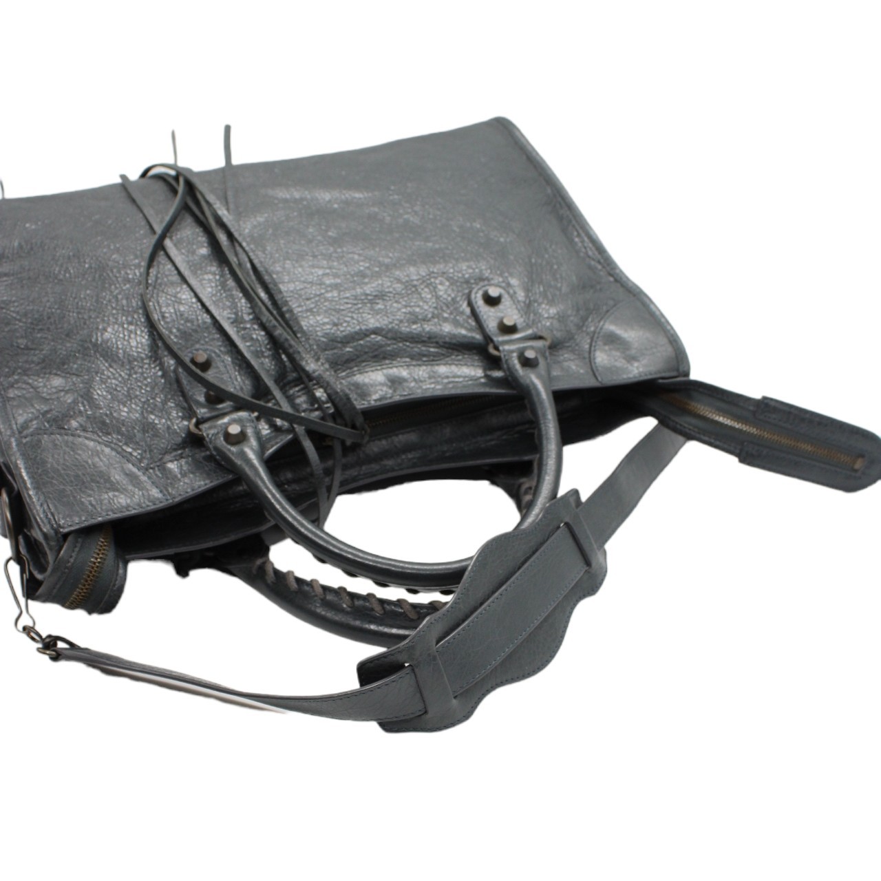 Borsa balenciaga city gris tarmak thumb