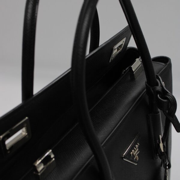 Prada Galleria Borsa in pelle saffiano nera