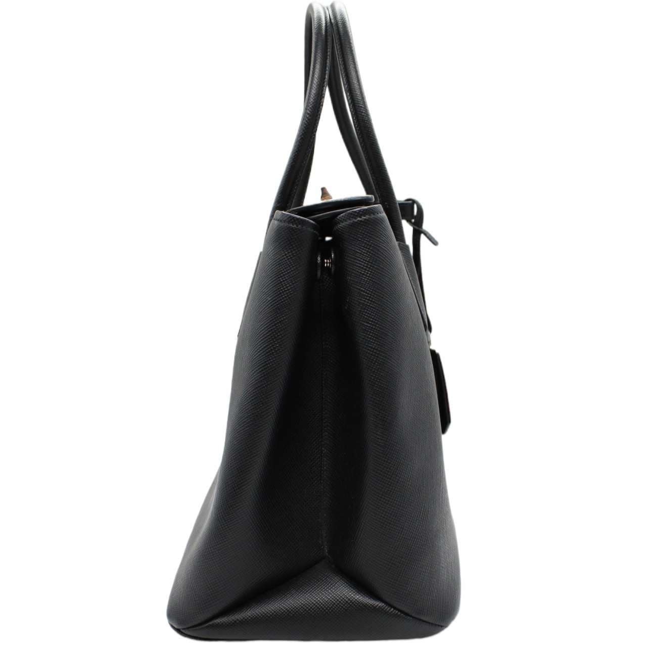 Prada Galleria Borsa in pelle saffiano nera thumb