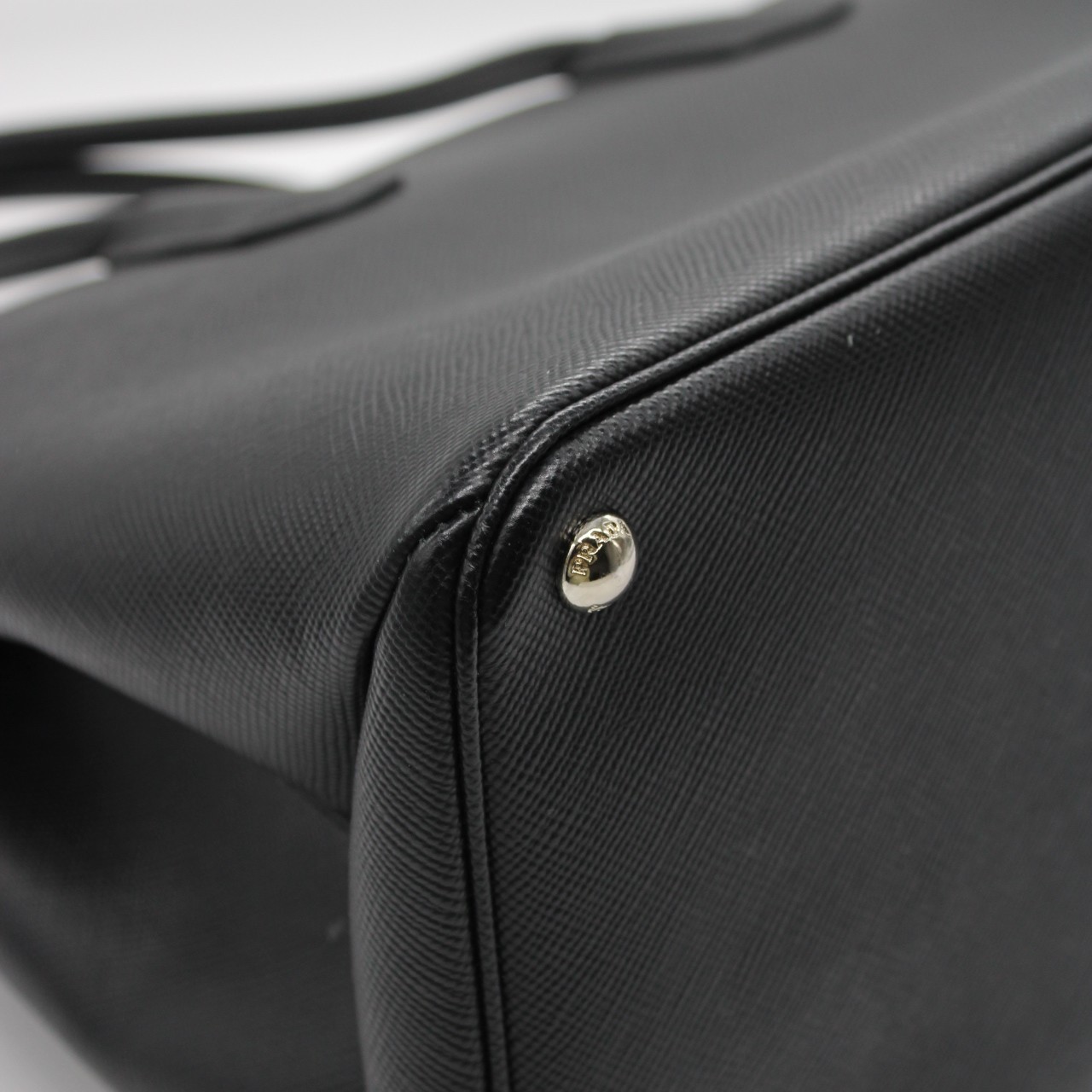 Prada Galleria Borsa in pelle saffiano nera thumb