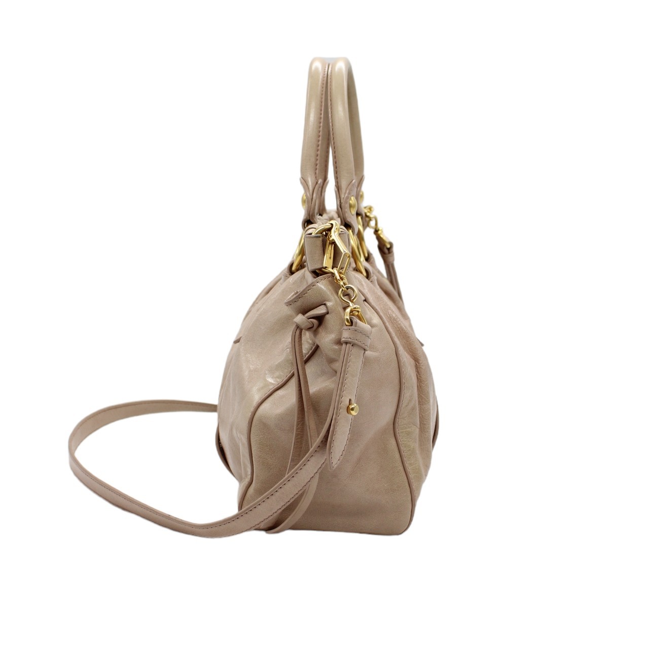 Borsa Miu Miu in pelle con tracolla thumb