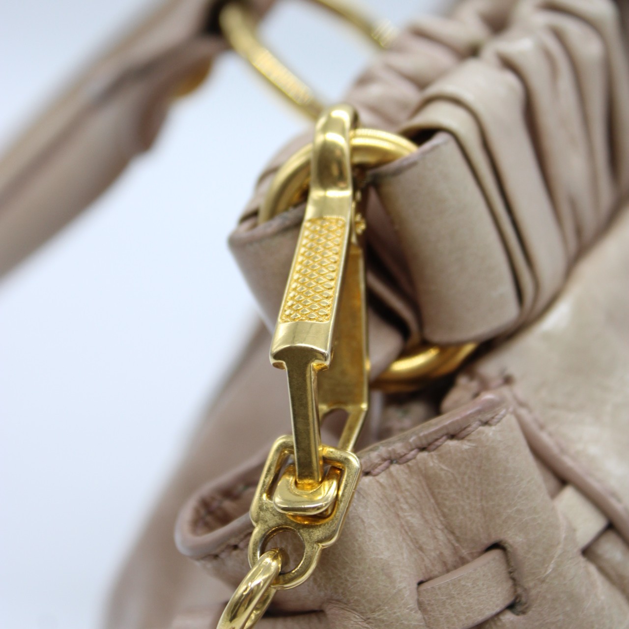 Borsa Miu Miu in pelle con tracolla thumb