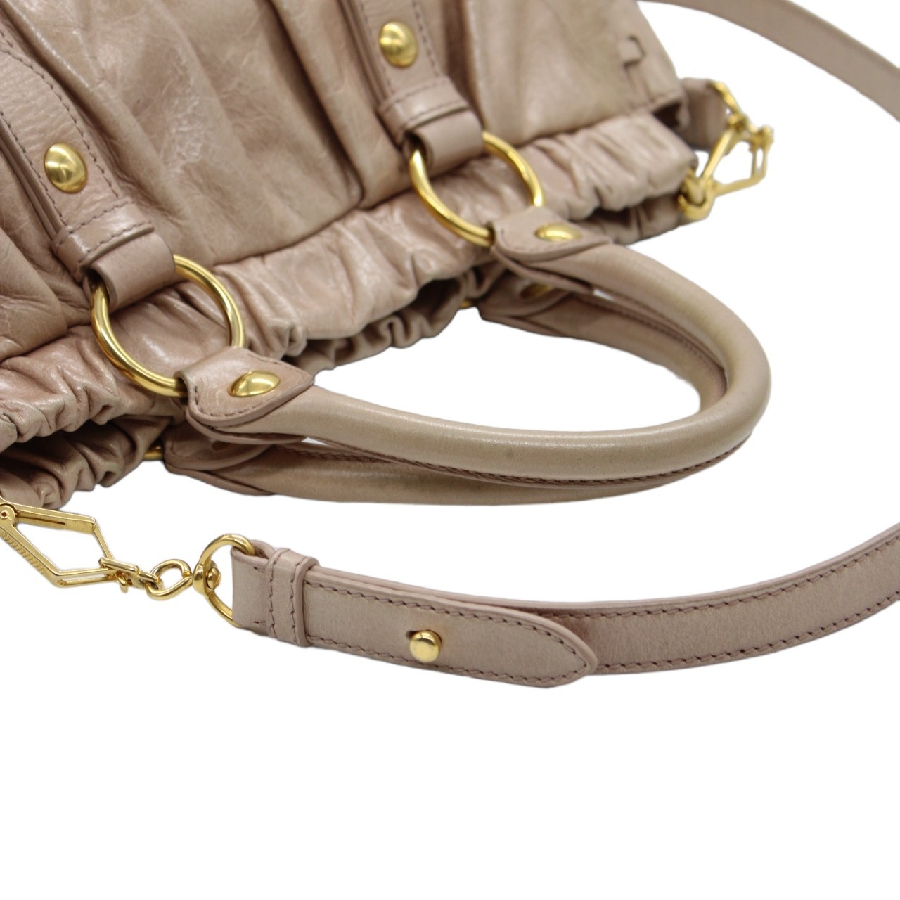 Borsa Miu Miu in pelle con tracolla thumb