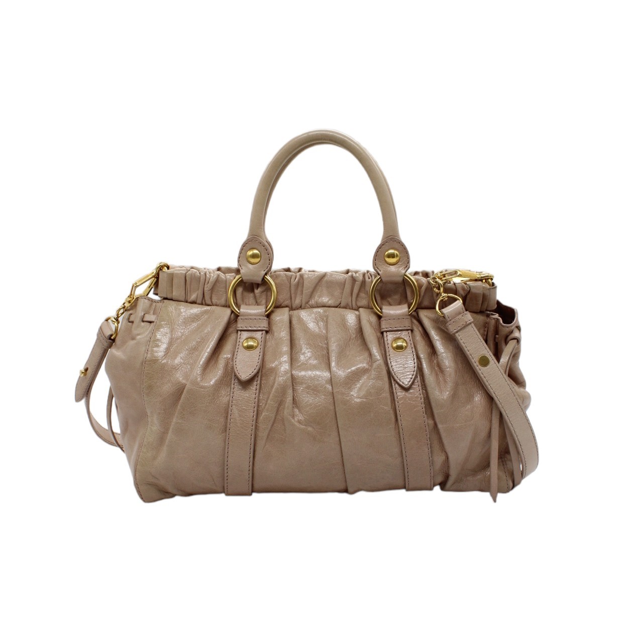 Borsa Miu Miu in pelle con tracolla thumb