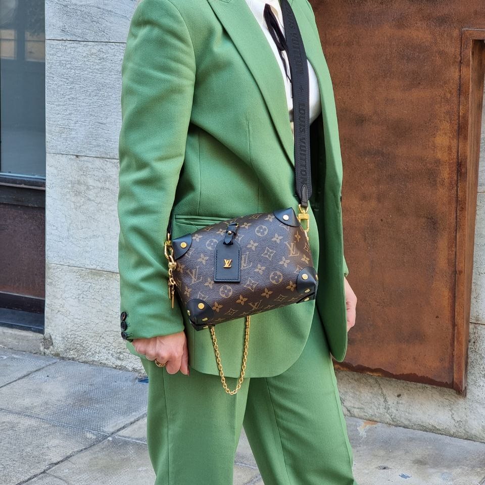 Borsa Louis Vuitton Petite Malle Souple thumb