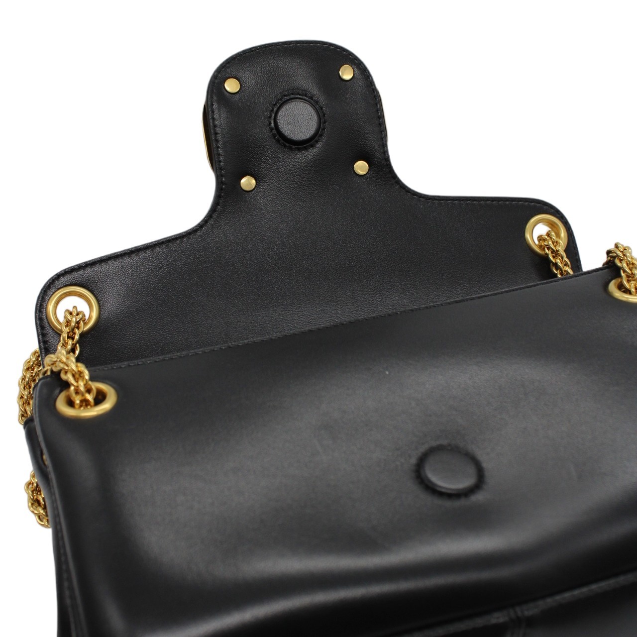 Borsa Valentino stud sign in nappa nera thumb
