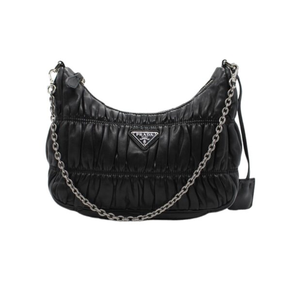 Borsa Prada Re- edition 2005 in nappa nera