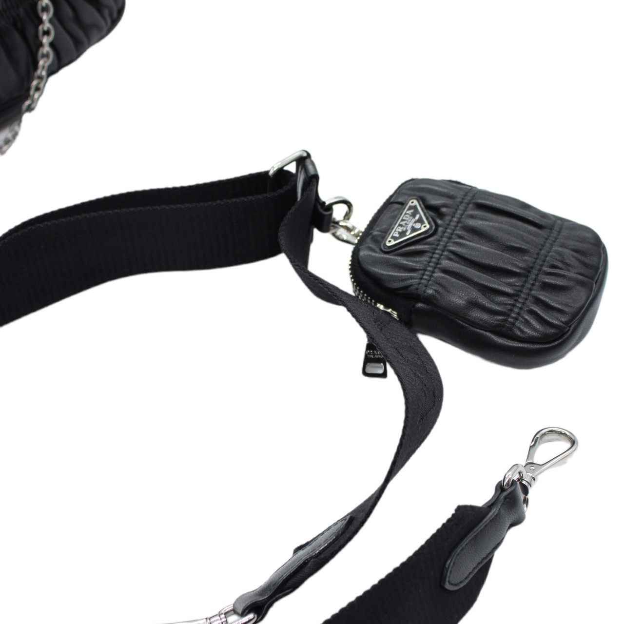 Borsa Prada Re- edition 2005 in nappa nera thumb