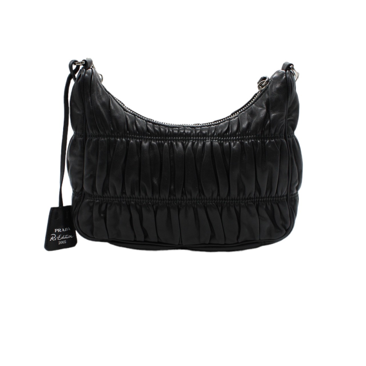 Borsa Prada Re- edition 2005 in nappa nera thumb
