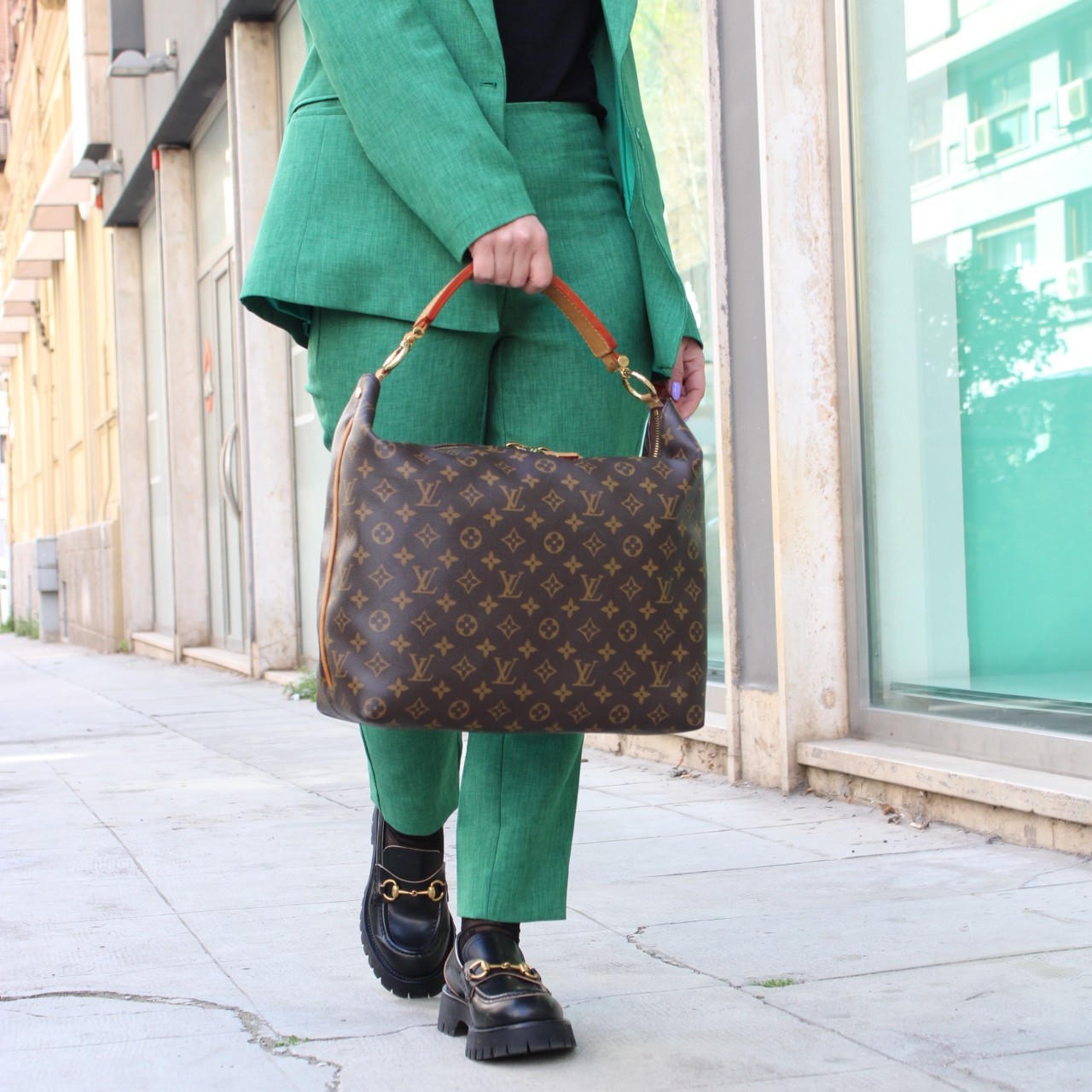 Borsa Louis Vuitton Sully MM thumb