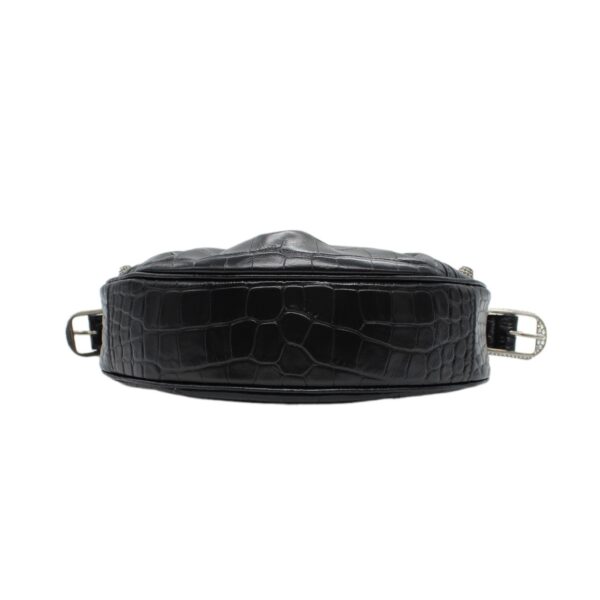 Borsa Balenciaga Cagole xs stampa cocco e strass