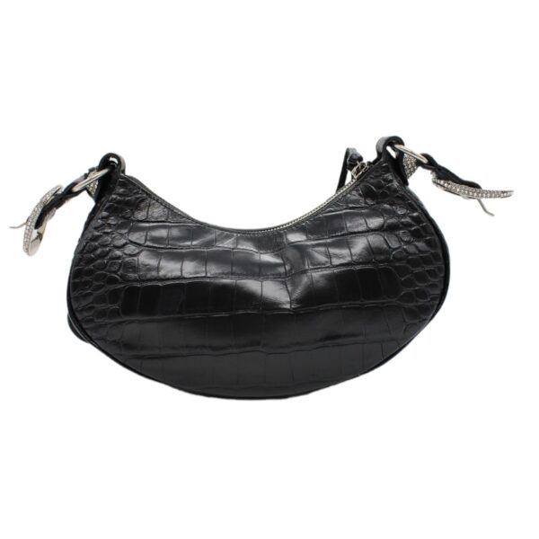 Borsa Balenciaga Cagole xs stampa cocco e strass