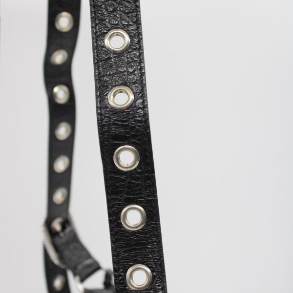 Borsa Balenciaga Cagole xs stampa cocco e strass