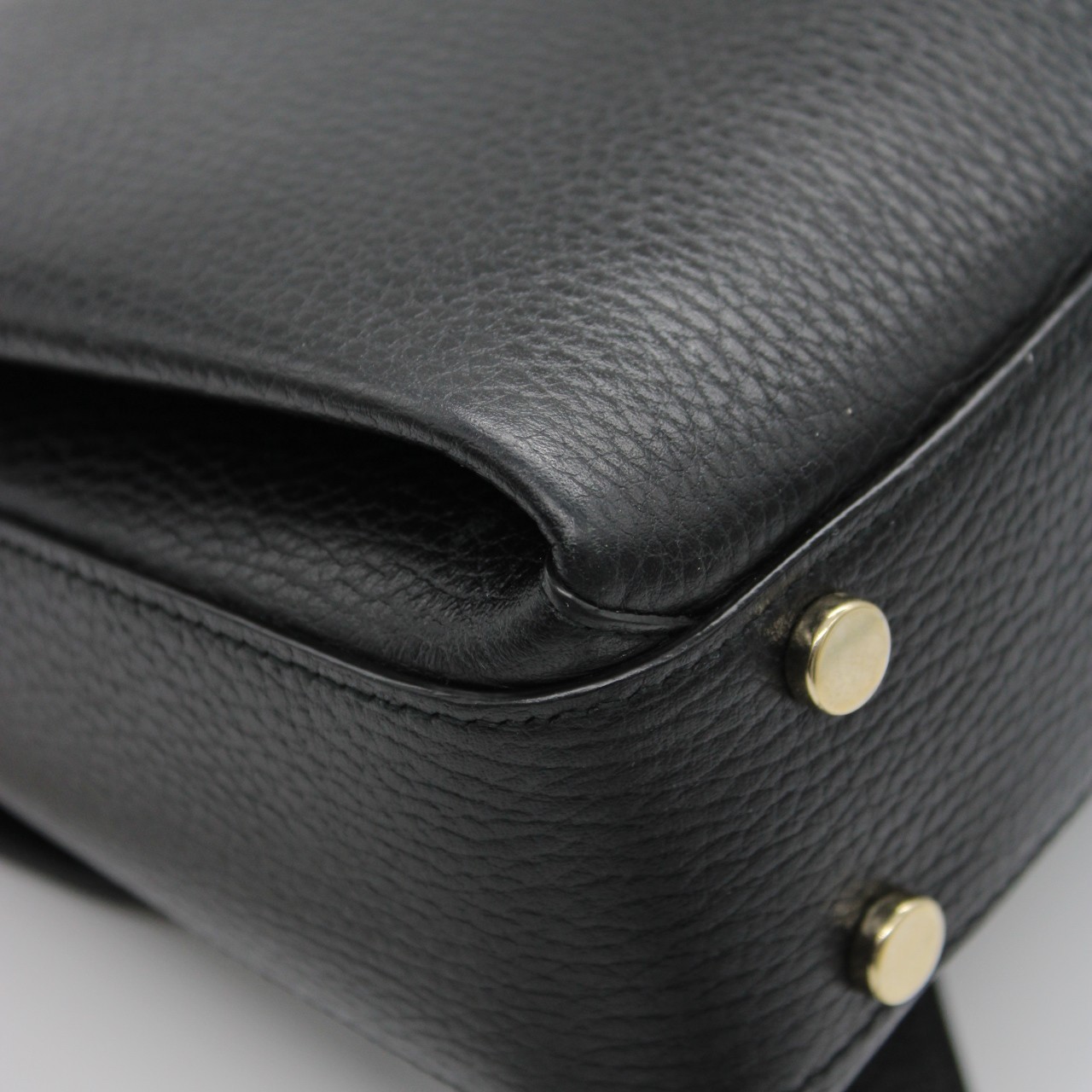 Borsa Gucci Interlocking in pelle nera thumb
