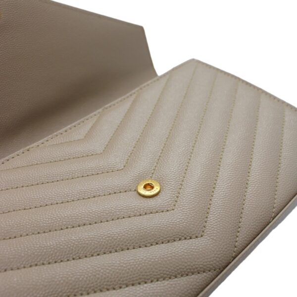Tracolla Saint Laurent cassandre dark beige
