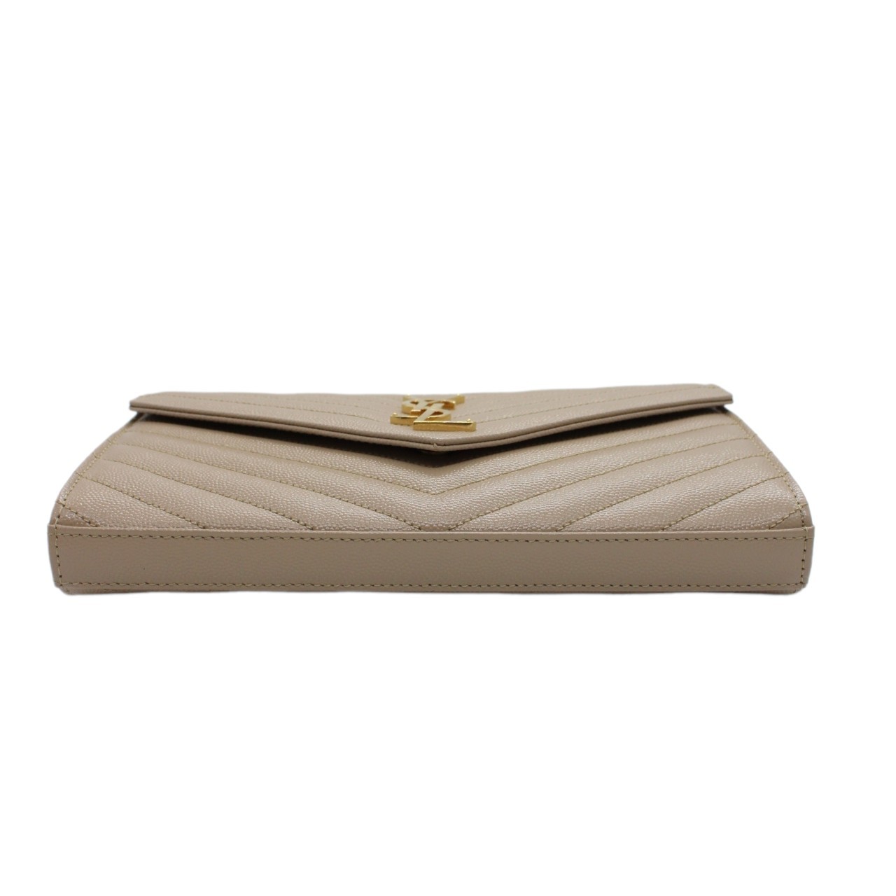 Tracolla Saint Laurent cassandre dark beige thumb
