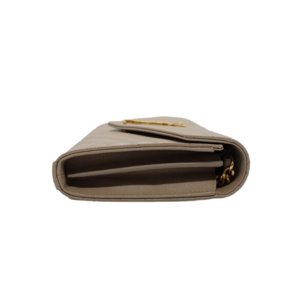 Tracolla Saint Laurent cassandre dark beige