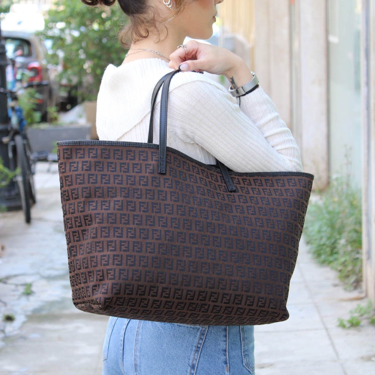 Shopper Fendi borsa a spalla thumb