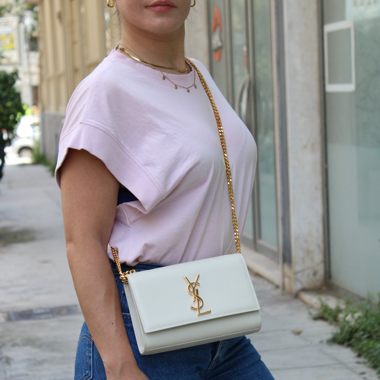 Saint Laurent Kate small borsa a spalla thumb