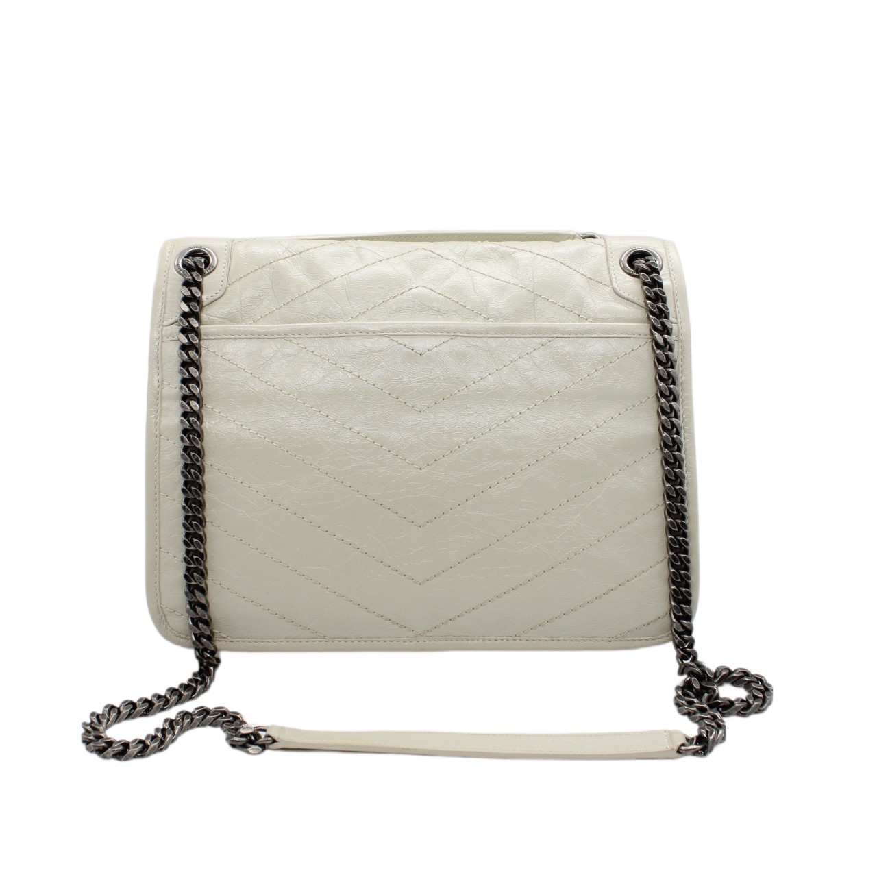 Saint Laurent niki media in pelle vintage borsa a spalla thumb
