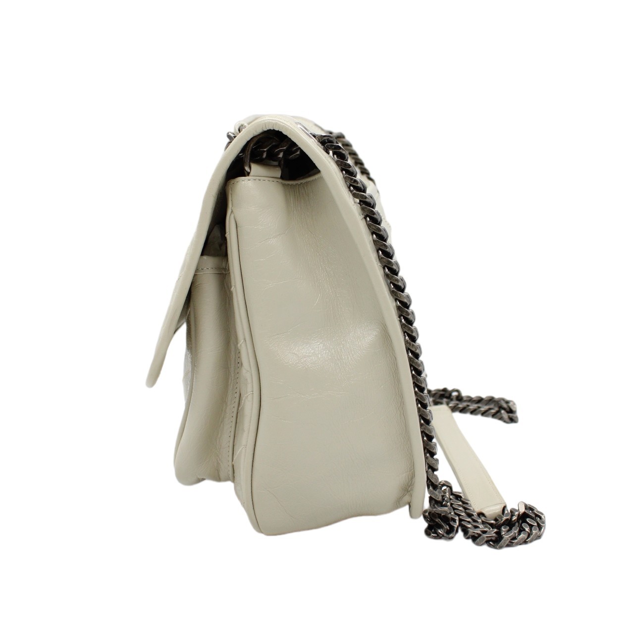Saint Laurent niki media in pelle vintage borsa a spalla thumb