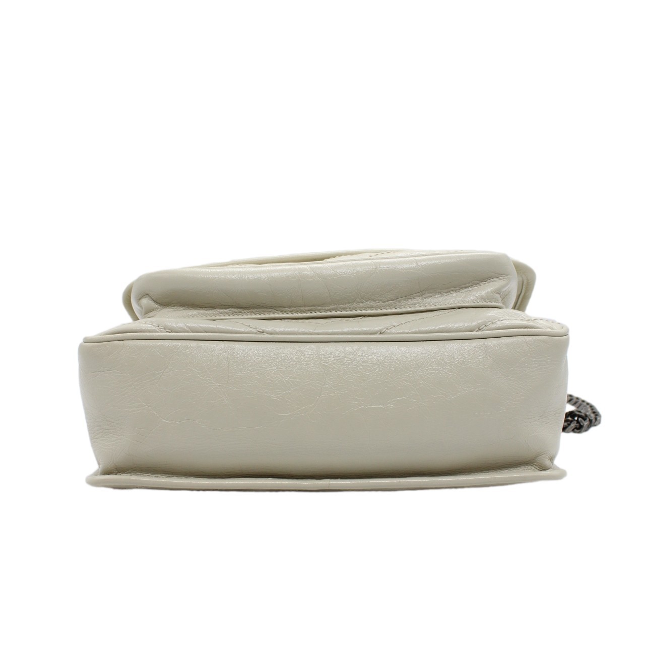Saint Laurent niki media in pelle vintage borsa a spalla thumb