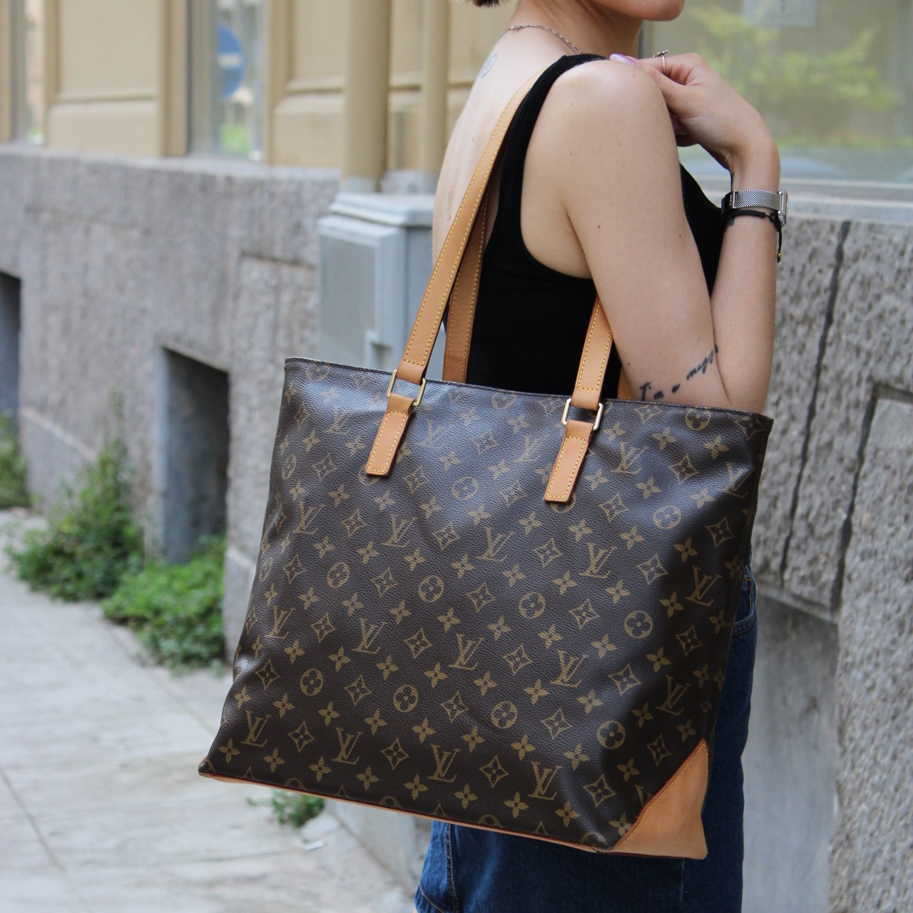 Louis Vuitton cabas borsa a spalla thumb
