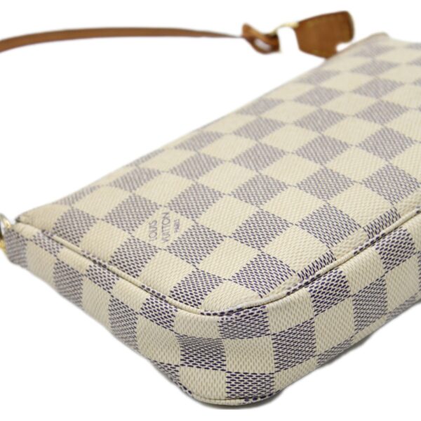 Pochette Louis Vuitton damier azur