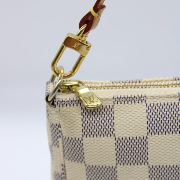 Pochette Louis Vuitton damier azur