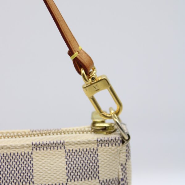 Pochette Louis Vuitton damier azur