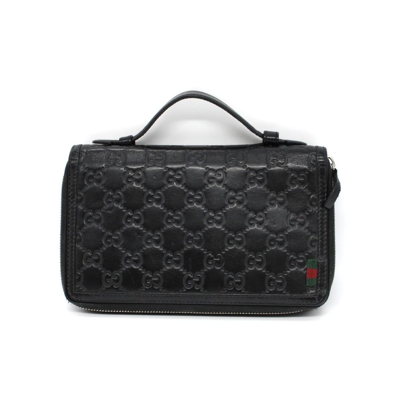 Gucci travel case in pelle guccissima thumb