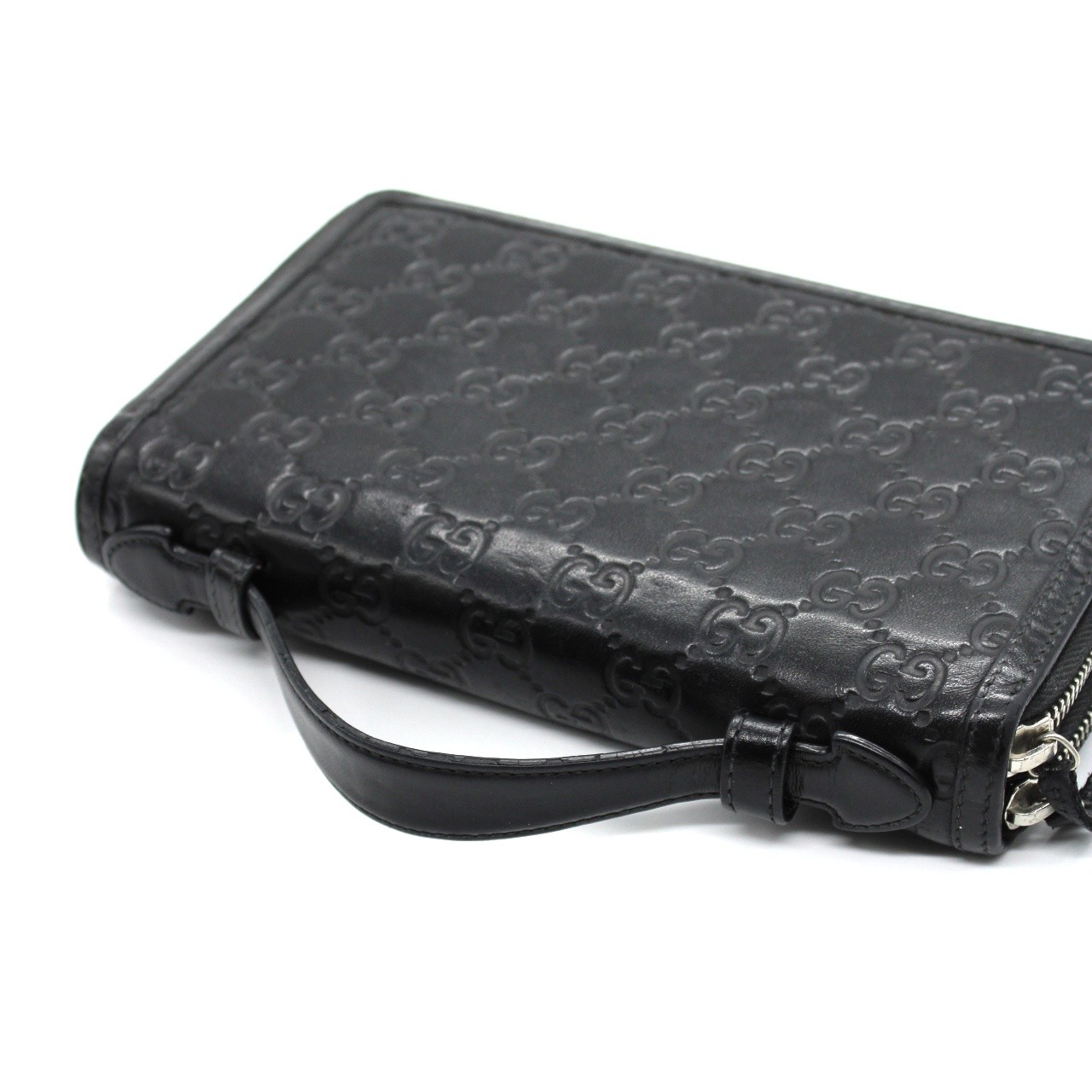 Gucci travel case in pelle guccissima thumb