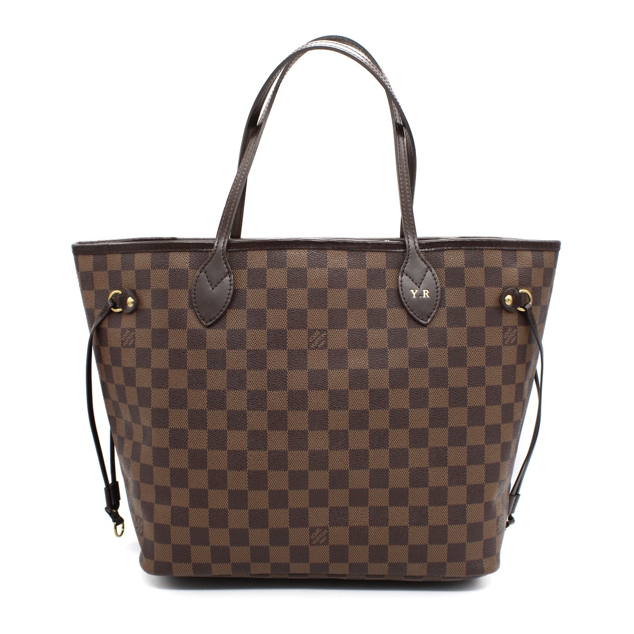 Borsa Louis Vuitton Neverfull MM in damier ebene thumb