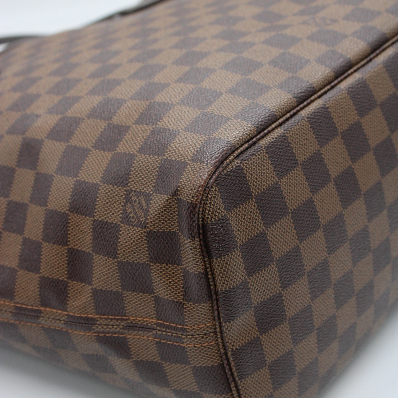 Borsa Louis Vuitton Neverfull MM in damier ebene thumb