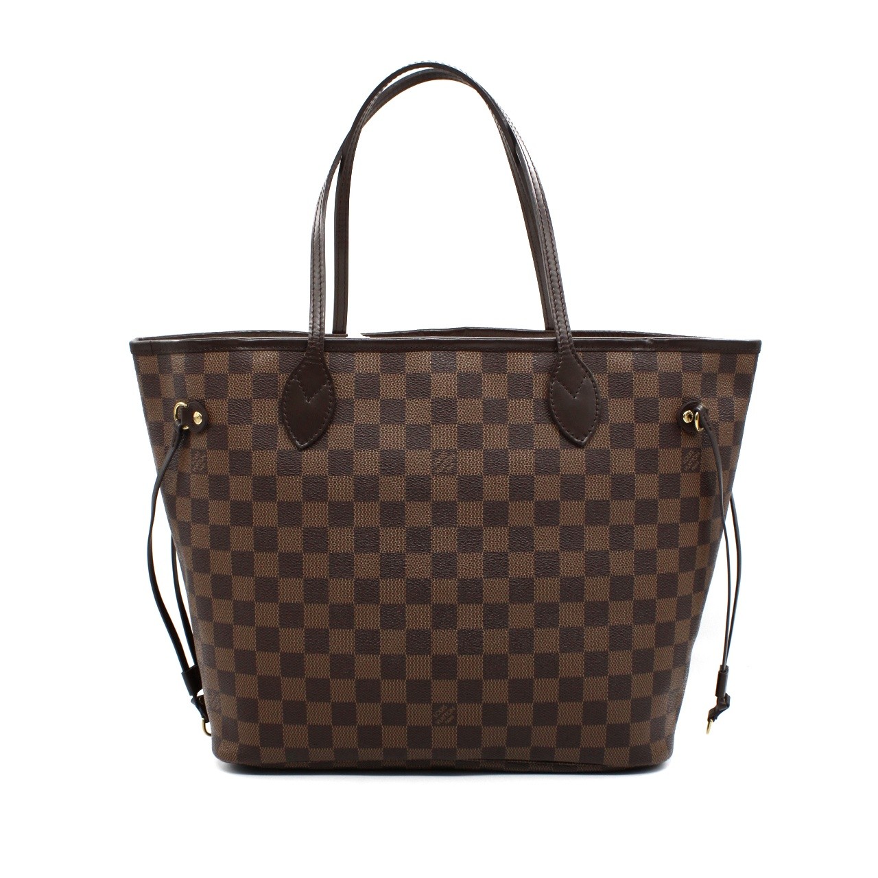 Borsa Louis Vuitton Neverfull MM in damier ebene thumb