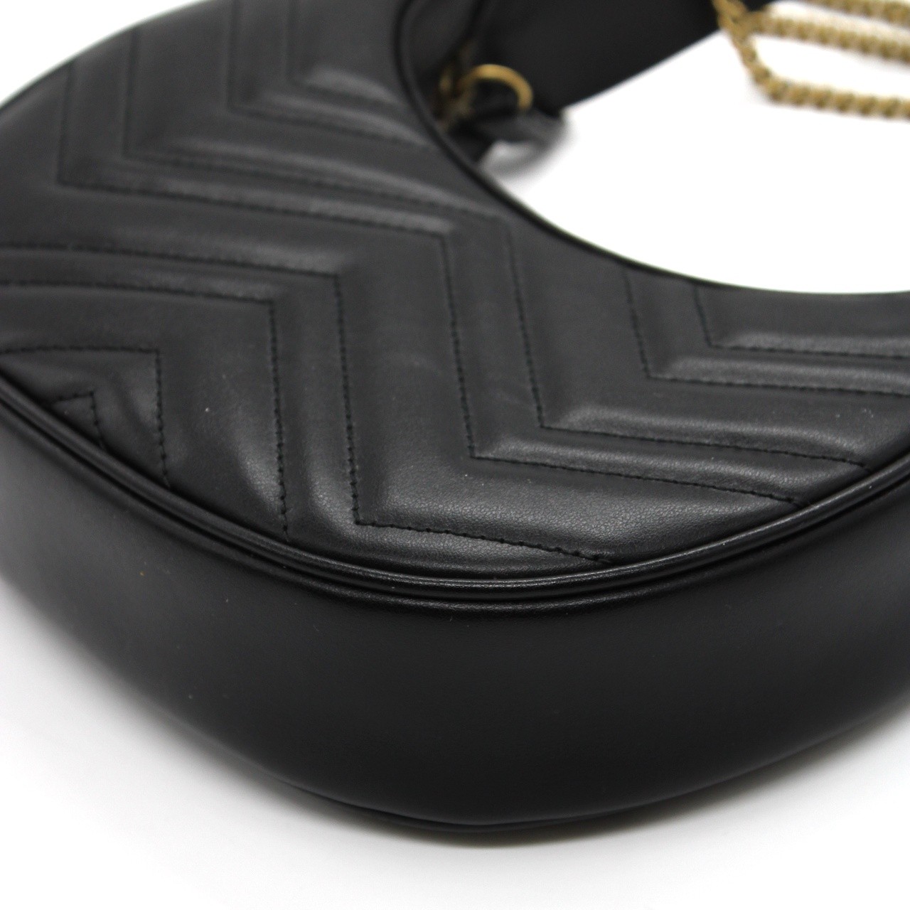 Mini borsa mezzaluna GG marmont thumb