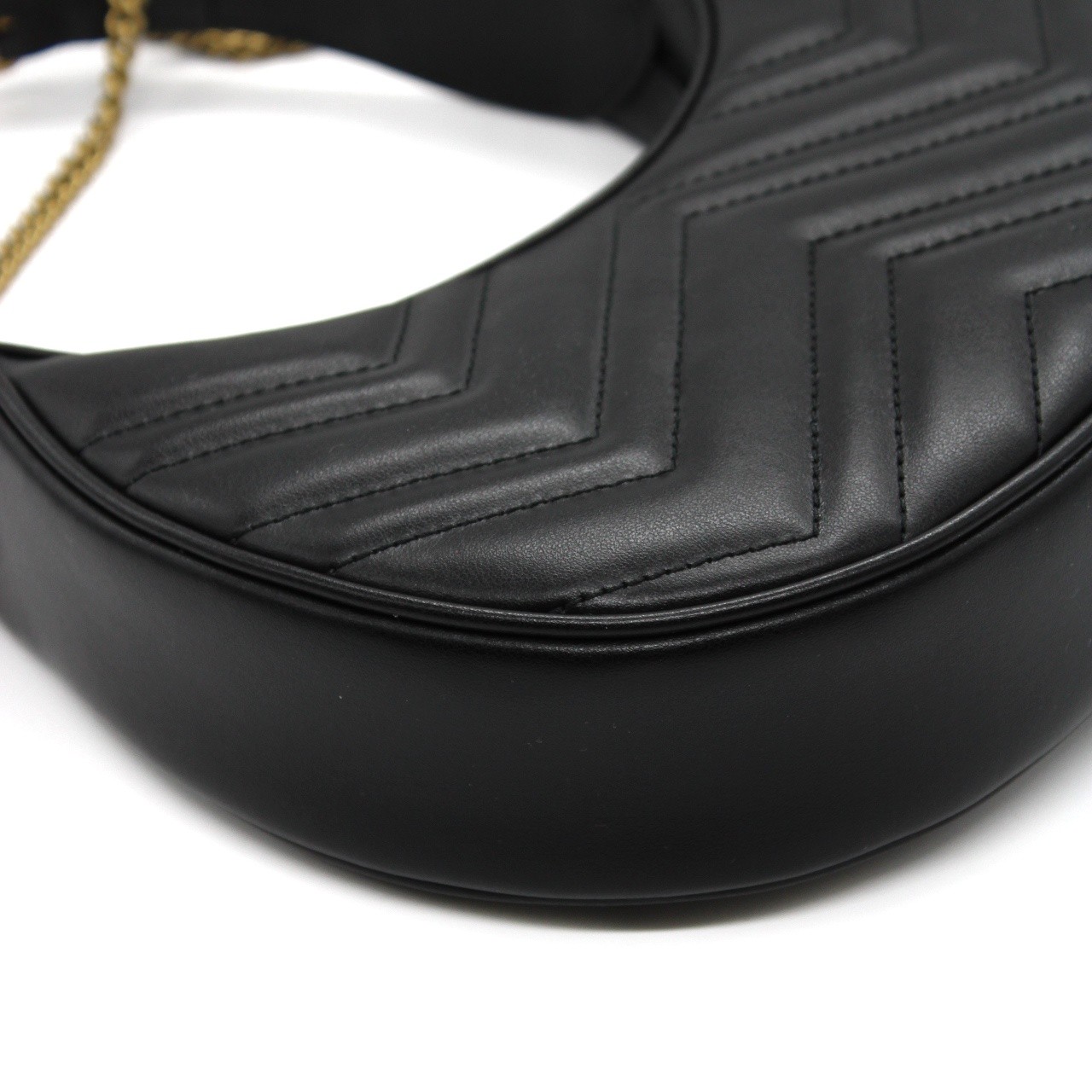 Mini borsa mezzaluna GG marmont thumb