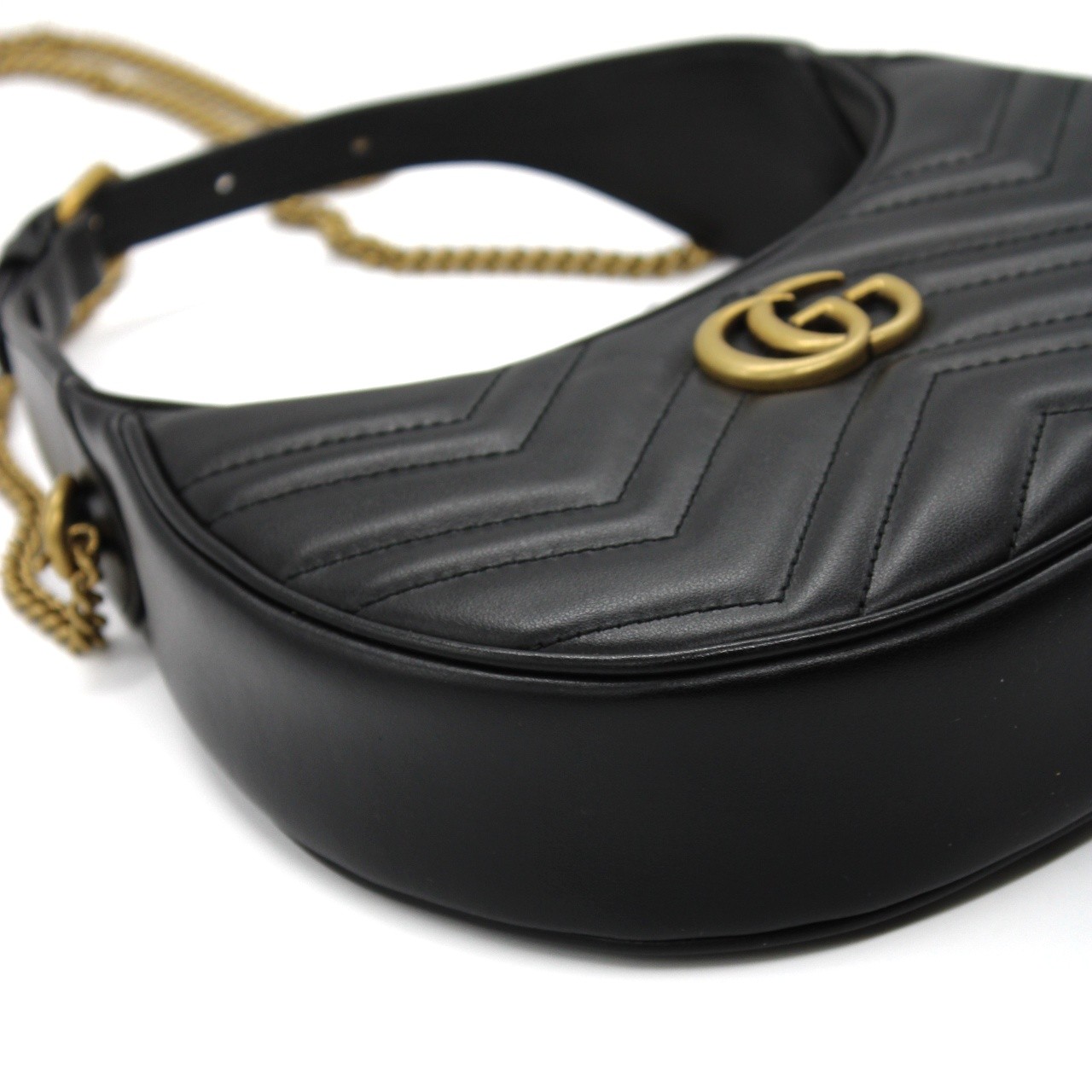 Mini borsa mezzaluna GG marmont thumb