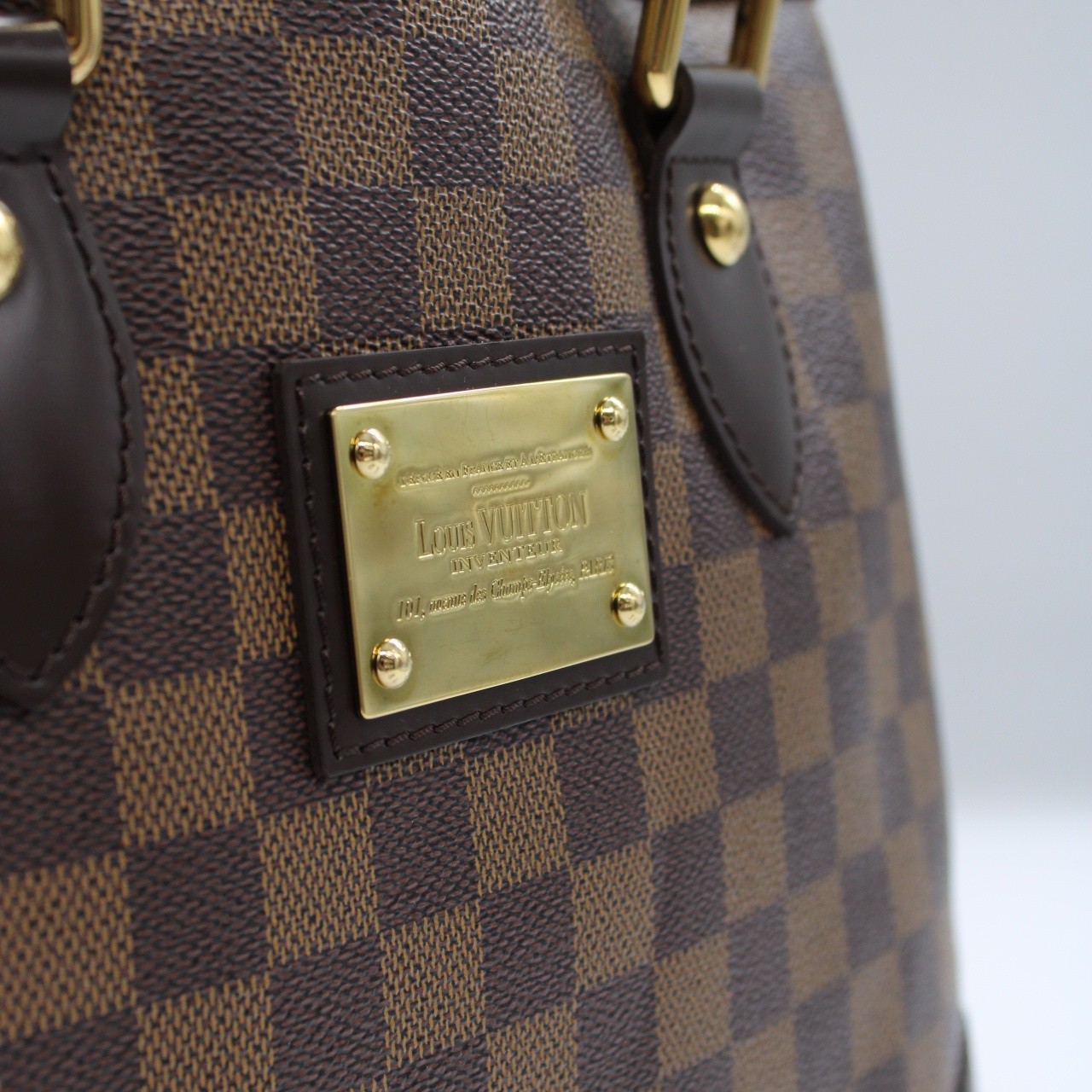 Borsa Louis Vuitton Hampstead in damier ebene thumb