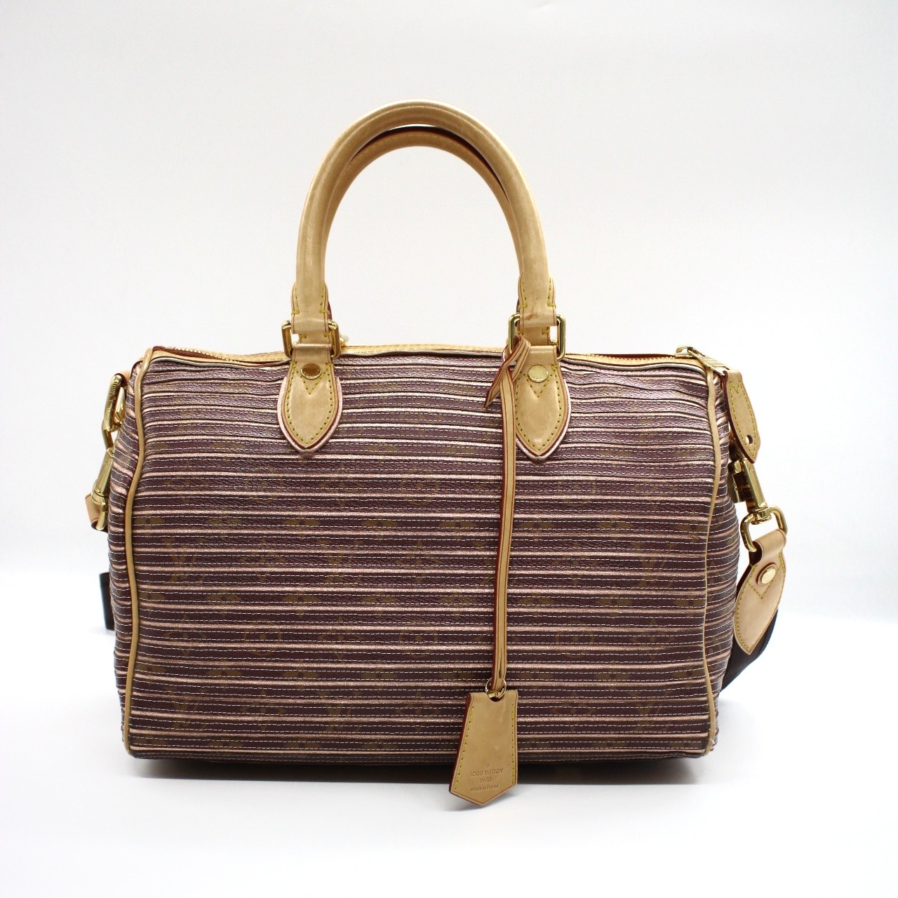 Speedy louis Vuitton peche bandoulière eden thumb