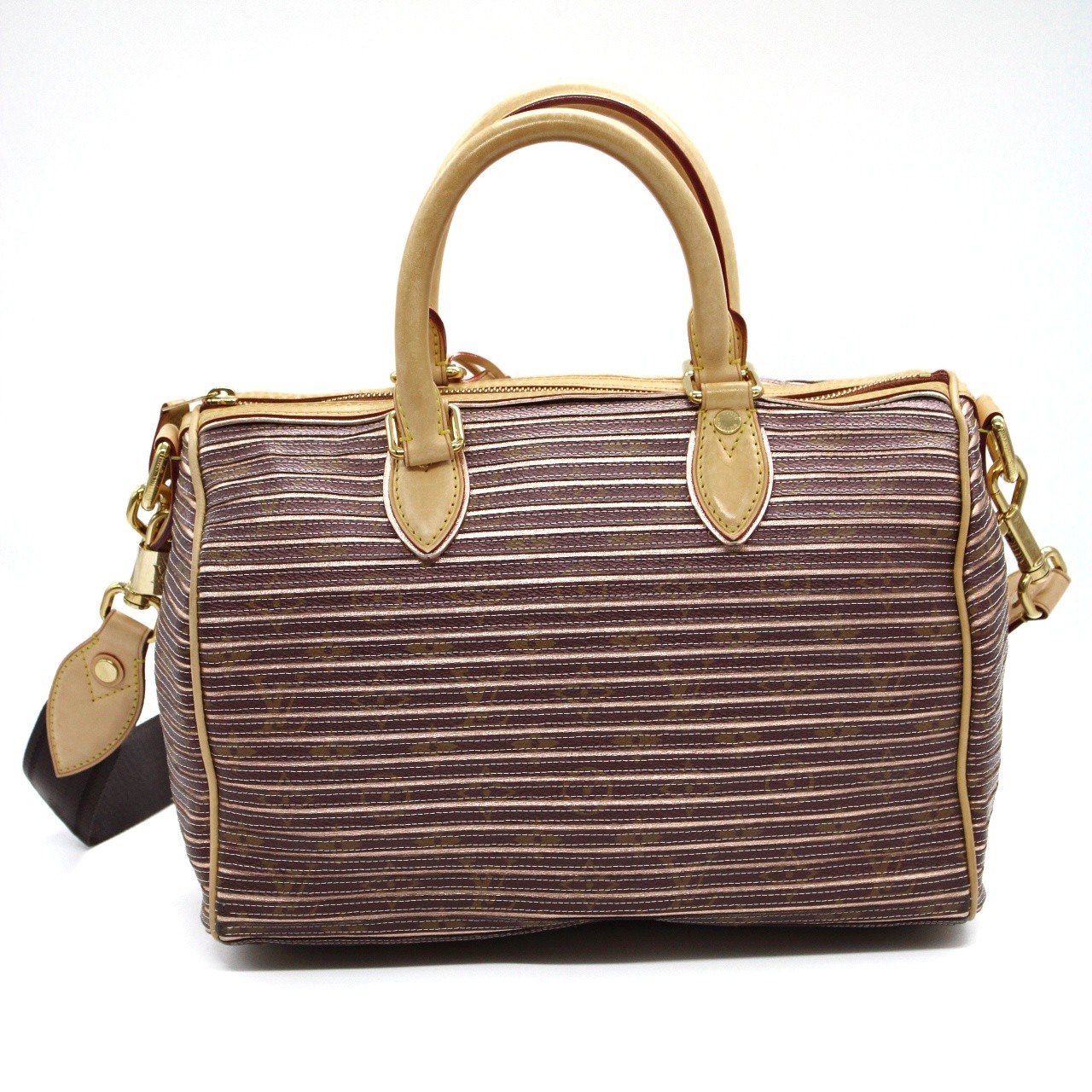 Speedy louis Vuitton peche bandoulière eden thumb