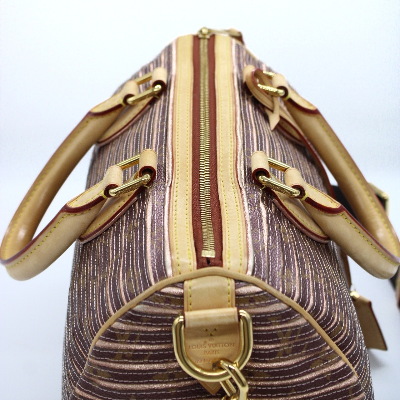 Speedy louis Vuitton peche bandoulière eden thumb